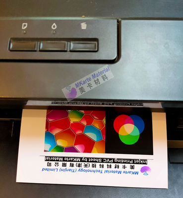 Cor dourada/de prata da folha do Pvc do Inkjet de A3 A4 para a impressora a jato de tinta de Epson
