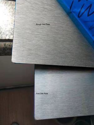 O aço A4 laminado tamanho chapeia 0.6mm leve Matte Finish Anti Scratch