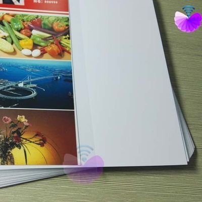 o Pvc imprimível do Inkjet da espessura de 0.3mm cobre a produção branca do cartão de banco
