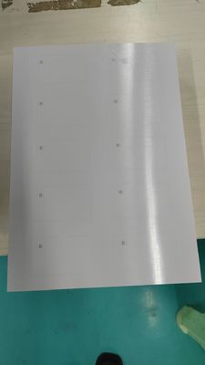 PVC RFID Smart Card Inlay / Prelam Sheets Para Cartões RFID Produção A4 IC Fudad F08 Chip
