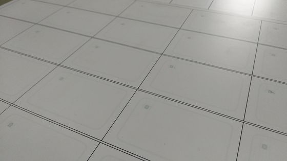 295x480mm Material de cartão Pvc para produção de cartões RFID