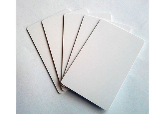 Mk 0,3 mm Cartão de jato de tinta de PVC Cr80 sem chip