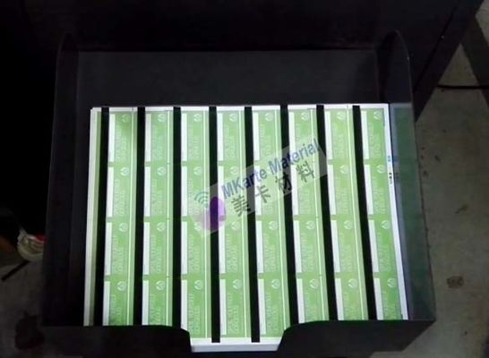 0.10mm Hico / Loco Magstripe Overlay para cartão de faixa magnética reciclado