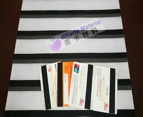 0.10mm Hico / Loco Magstripe Overlay para cartão de faixa magnética reciclado