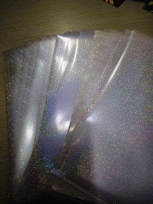 Superposição de holograma para cartão especial / filme a laser / filme revestido de PVC / holograma a laser