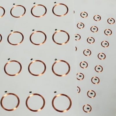 3*8 4*8 6*8 Layout RFID Inlay Prelam PVC Inlay Sheet RFID Contactless Card Sheet para Produção de Cartões de Plástico