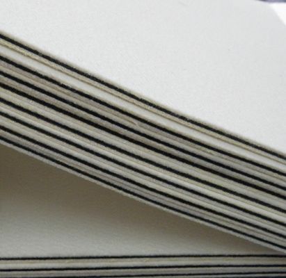 3 mm espessura de lenha preta feltro laminado almofada Pad MRP-2 Para laminador de prensagem de cartão de PVC