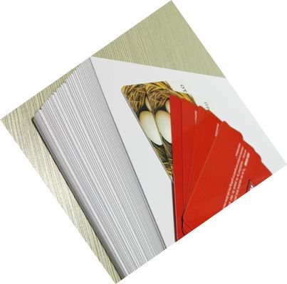 Faixa de espessura 0,12-0,76 mm Impressão offset de folhas de núcleo de PVC Impressão de tela de seda para a indústria de cartões de plástico
