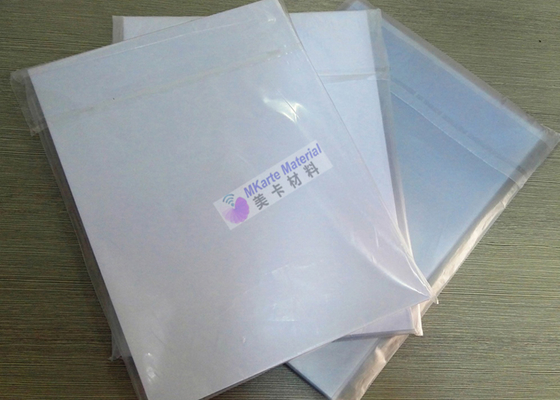 ±5% Thickness Tolerance Plastic Card Sheet for Loading Port in Shanghai or Other Chinese Port