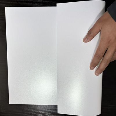 0.15mm HP Indigo Digital Printable PET Sheet para Smart Card Material com laminagem térmica a 110 ~ 130 °C