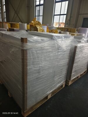 0.12-0.76mm espessura Matte ambos os lados folha de núcleo de PVC com 77 + 2 ° C Vicat ponto para offset e serigrafia