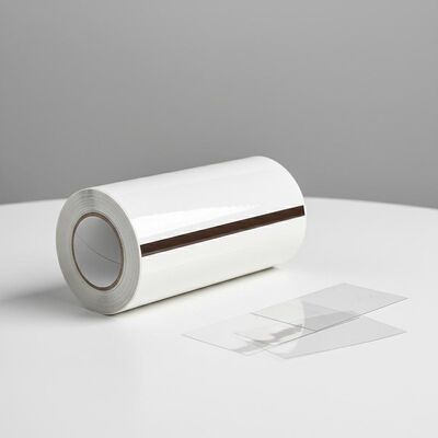 0.04-0.10 mm Espessura Transparente de Faixa Magnética Revestida de Revestimento com Cola para Cartões HICO/LOCO