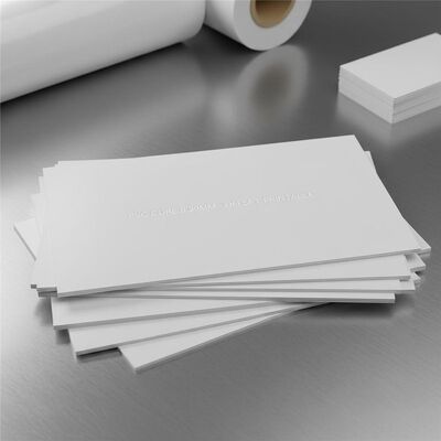 0.30mm Espessura Offset Impressão PVC folha de núcleo para produção de cartão bancário