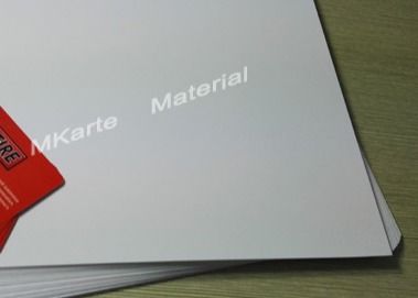 Folha imprimível do PVC do branco do Inkjet para Epson e impressora a jato de tinta do canhão