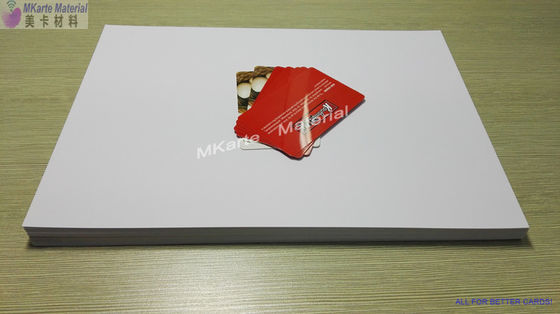 O PVC imprimível do Inkjet branco cobre imagens de alta resolução para várias impressoras a jato de tinta