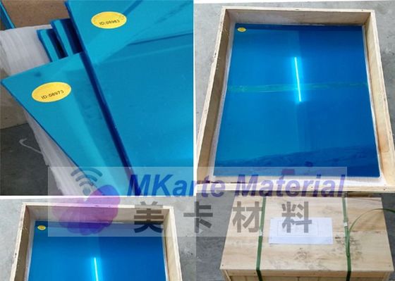 Revestimento laminado decorativo da superfície do resíduo metálico das placas de aço em ambos os lados