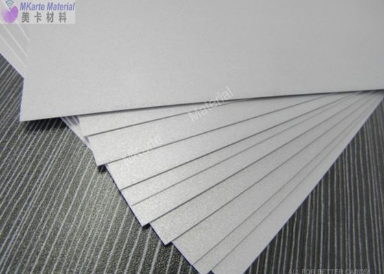 O PVC imprimível do Inkjet de prata cobre o tamanho de A4 A3 com adesão excelente da tinta