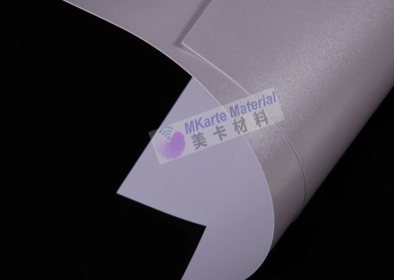 Folhas imprimíveis do PVC do Inkjet de prata para Epson e impressora a jato de tinta do canhão