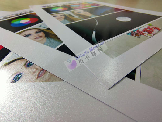 Folhas imprimíveis do PVC do Inkjet de prata para Epson e impressora a jato de tinta do canhão