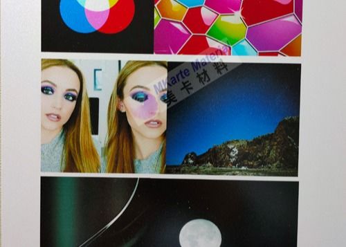 Folhas imprimíveis do PVC do Inkjet de prata para Epson e impressora a jato de tinta do canhão