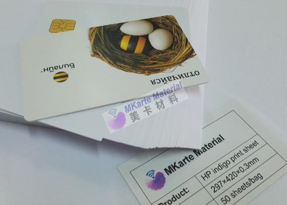 Konica A3 A4 Digitas que imprimem folhas do PVC para a fatura plástica do cartão do PVC