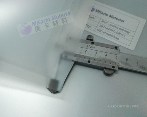 PVC forte do nível da adesão revestido coberto na folha ou no rolo (espessura) de 0.06-1.0mm MCO-W