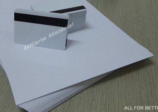 Digital frente e verso que imprime o PVC cobre o material branco comum branco/da ceia cor de Smart Card