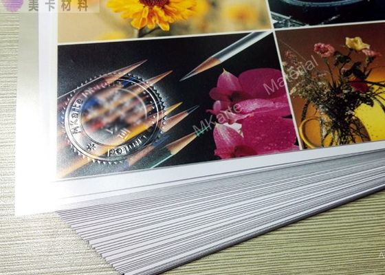 Digital frente e verso que imprime o PVC cobre o material branco comum branco/da ceia cor de Smart Card