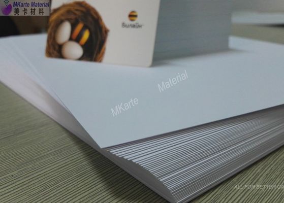 Folhas imprimíveis laterais duplas do PVC de Digitas com adesão excelente da tinta e força de casca forte