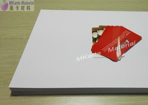 Folhas imprimíveis laterais duplas do PVC de Digitas com adesão excelente da tinta e força de casca forte