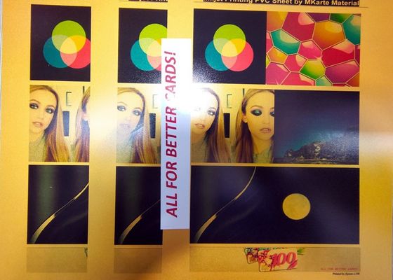 Folhas imprimíveis do PVC do Inkjet amigável de Eco para várias impressoras a jato de tinta