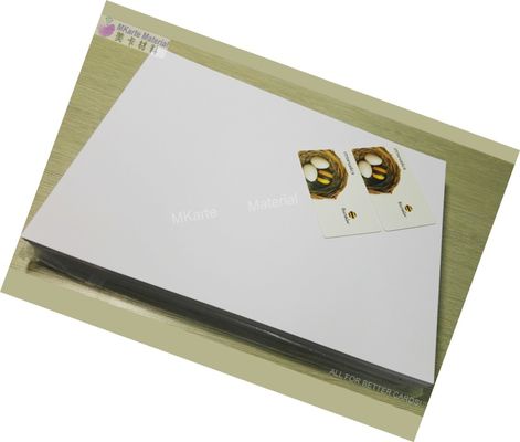 Folha do núcleo do PVC da produção de Smart Card ambos os lados sem o revestimento da colagem