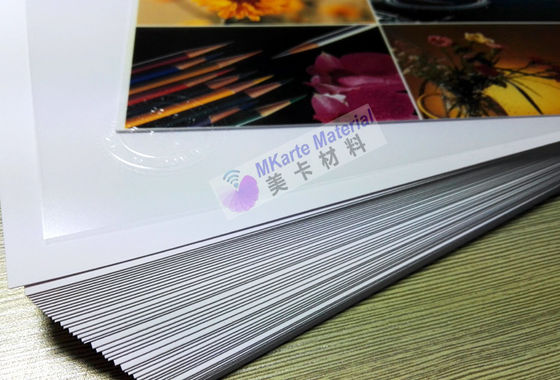Nenhum PVC imprimível de estratificação do Inkjet cobre a qualidade de alta resolução da foto