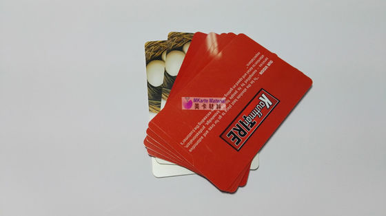 Inkjet frente e verso folha impressa do Pvc com resistência de impacto superior