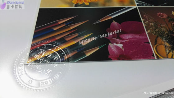 Inkjet frente e verso folha impressa do Pvc com resistência de impacto superior