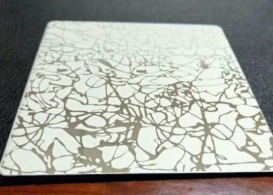 Revestimento personalizado laminado gravado Textured do teste padrão das placas de aço