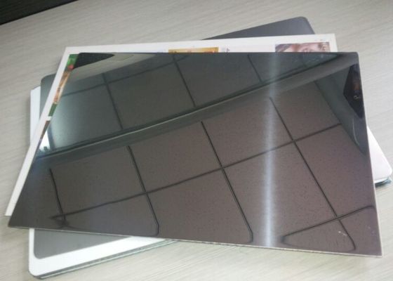 Placa de aço inoxidável do cartão ultra lustroso do revestimento para o uso do laminador do cartão