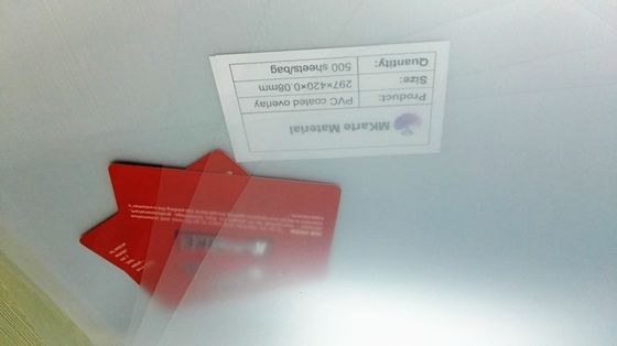 Água - folha de prova revestida baseada do PVC com vida mais longa do envelhecimento e nível forte da adesão
