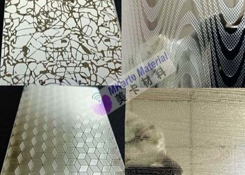 Placas de aço laminadas personalizadas de cartão de teste padrão para a laminação do cartão do revestimento