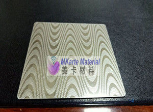 Placa de aço laminada de cartão Textured ou modelado para a laminação do cartão