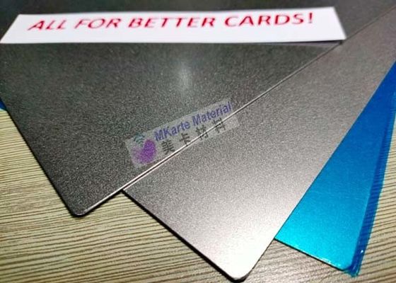 Leve material de Smart Card do revestimento de grão usado para a laminação plástica do cartão