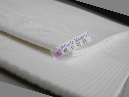 Material laminado branco do cartão do PVC da almofada com bom amortecendo o desempenho