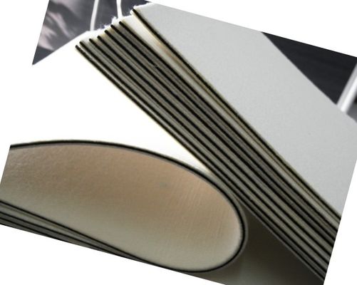Material de lã laminado branco do coxim de feltro da almofada de A4 3mm para a laminação do cartão do RFID