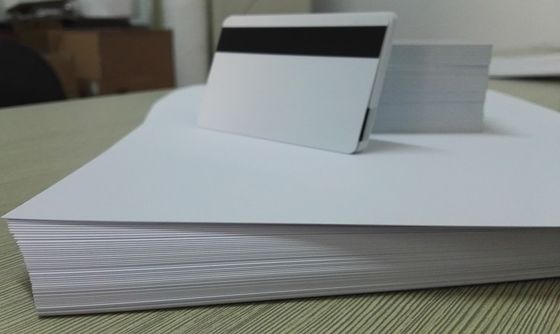 Folhas imprimíveis frente e verso do PVC de Digitas para impressoras digitais para a produção plástica do cartão