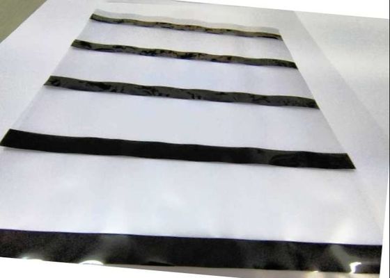 Folha de prova revestida lustrosa do PVC das listras magnéticas do PVC da superfície