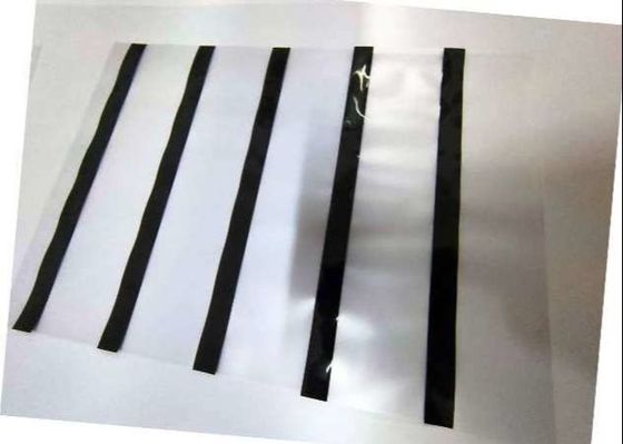 Folha de prova revestida lustrosa do PVC das listras magnéticas do PVC da superfície