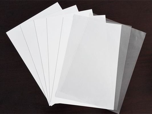 Folha imprimível branca do PVC para a impressora da tela de seda