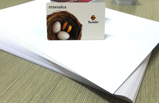 Folhas imprimíveis personalizadas do PVC do Inkjet do tamanho com força fazendo xixi forte