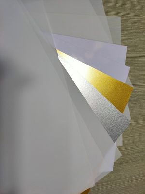 De A+B+A do branco folha do cartão do dragão da folha da laminação não para a solução plástica econômica do cartão