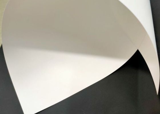 Folha plástica dura fina do núcleo do cartão do branco PETG para a produção do corpo do cartão de PETG